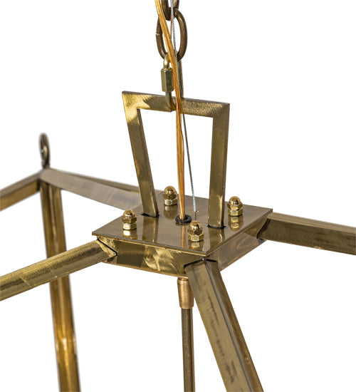 Meyda Tiffany 226019 Eight Light Pendant, Brass