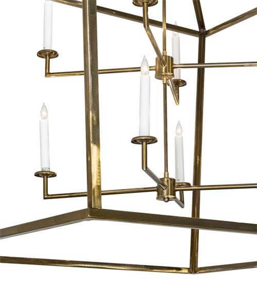 Meyda Tiffany 226019 Eight Light Pendant, Brass