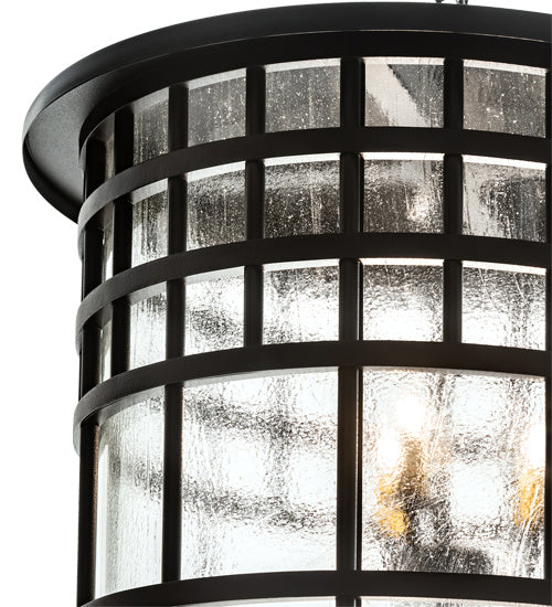 Meyda Tiffany 226294 Six Light Pendant, Solar Black
