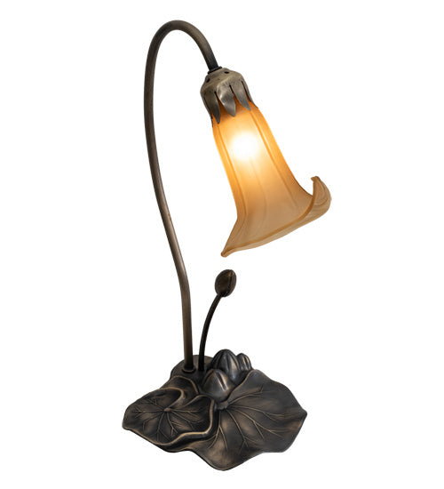 Meyda Tiffany 226297 One Light Accent Lamp, Mahogany Bronze