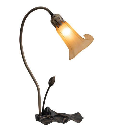 Meyda Tiffany 226297 One Light Accent Lamp, Mahogany Bronze