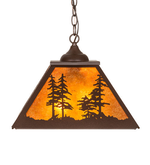 Meyda Tiffany 226614 Two Light Pendant, Cafe Noir