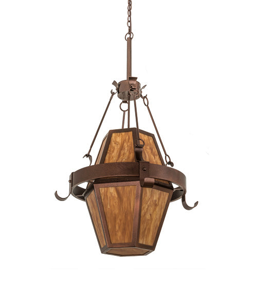 Meyda Tiffany 226841 Eight Light Pendant, New Copper Vein
