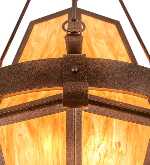 Meyda Tiffany 226841 Eight Light Pendant, New Copper Vein