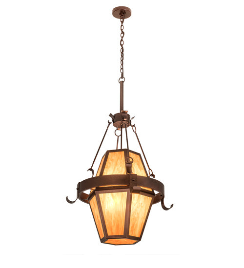 Meyda Tiffany 226841 Eight Light Pendant, New Copper Vein