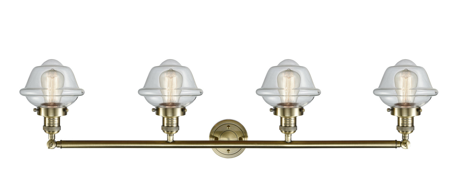 Innovations 215-AB-G532-LED LED Bath Vanity, Antique Brass