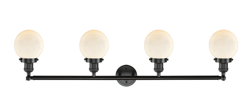 Innovations 215-OB-G201-6 Four Light Bath Vanity, Oil Rubbed Bronze