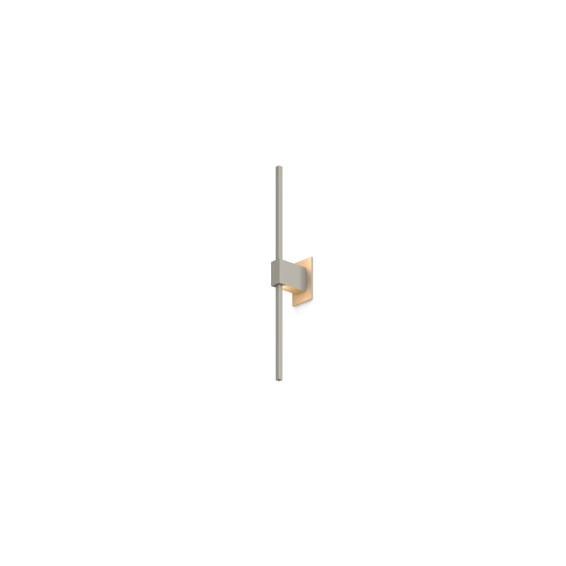 Koncept ZBW-24-4-CM-SW-BNI LED Wall Sconce, Brushed Nickel