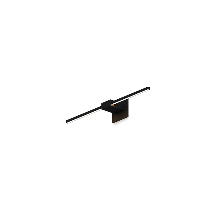 Koncept ZBW-24-4-CM-SW-MTB LED Wall Sconce, Matte Black