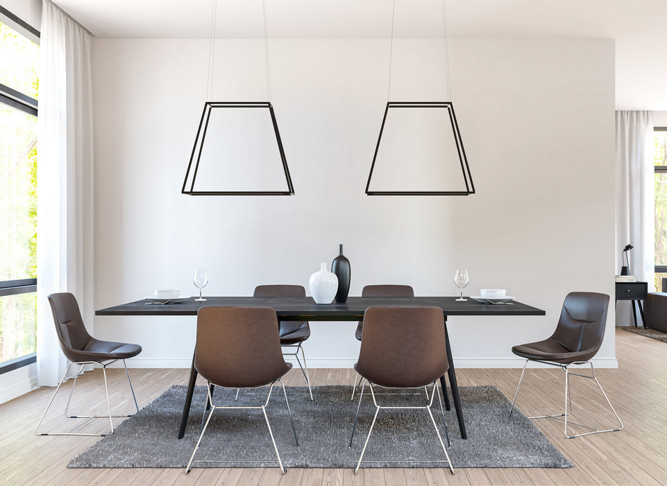 Koncept ZBP-24-RS-SW-MTB-CNP LED Pendant, Matte Black
