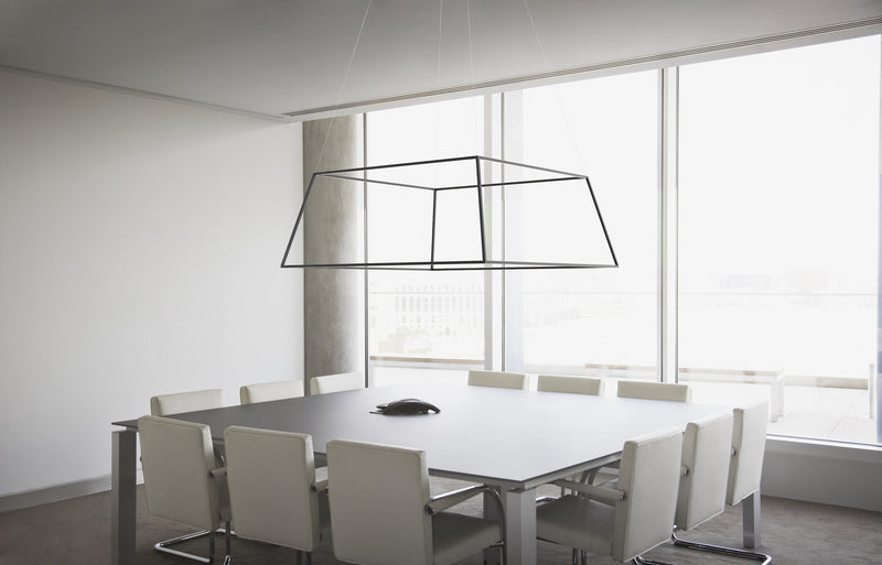 Koncept ZBP-48-RS-SW-MTB-CNP LED Pendant, Matte Black