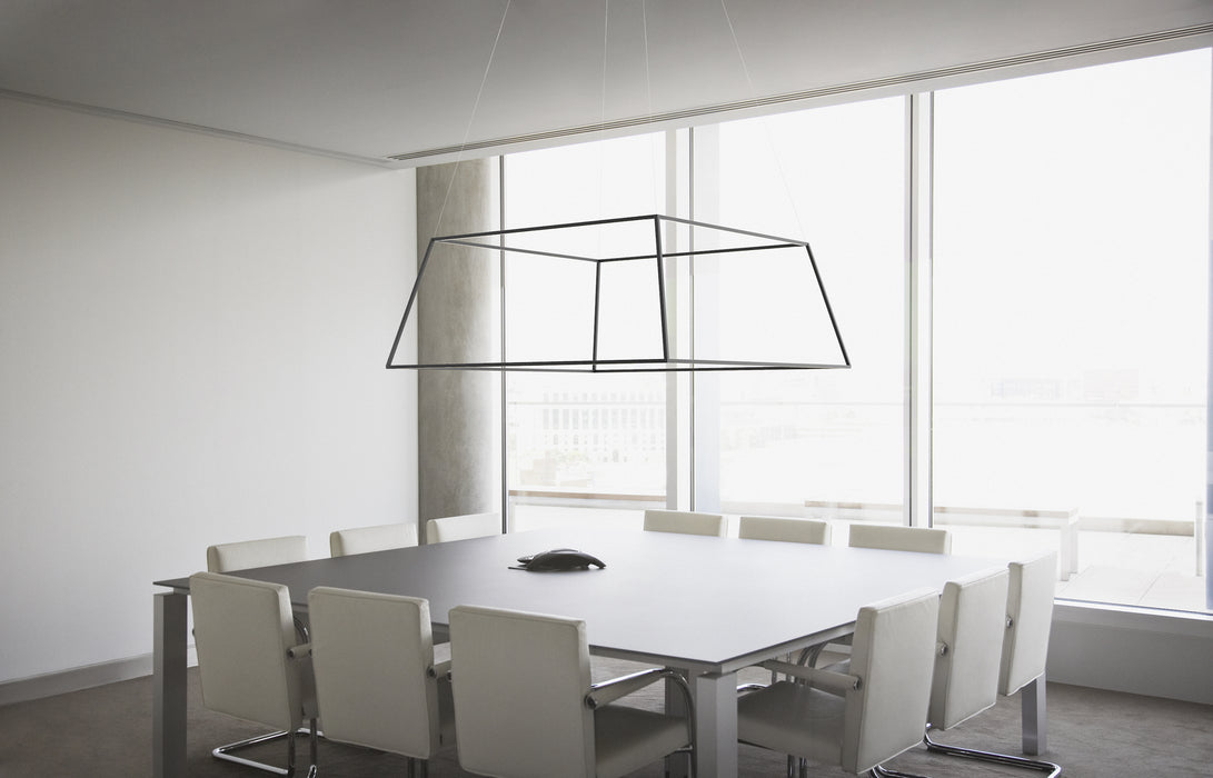 Koncept ZBP-48-RS-SW-MTB-CNP LED Pendant, Matte Black