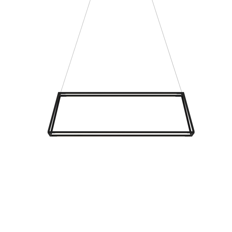 Koncept ZBP-38-RR-SW-MTB-CNP LED Pendant, Matte Black