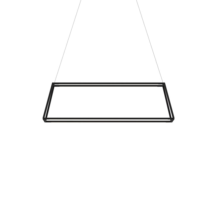 Koncept ZBP-38-RR-SW-MTB-CNP LED Pendant, Matte Black