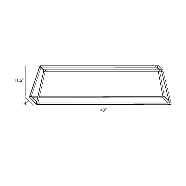 Koncept ZBP-38-RR-SW-SIL-CNP LED Pendant, Silver