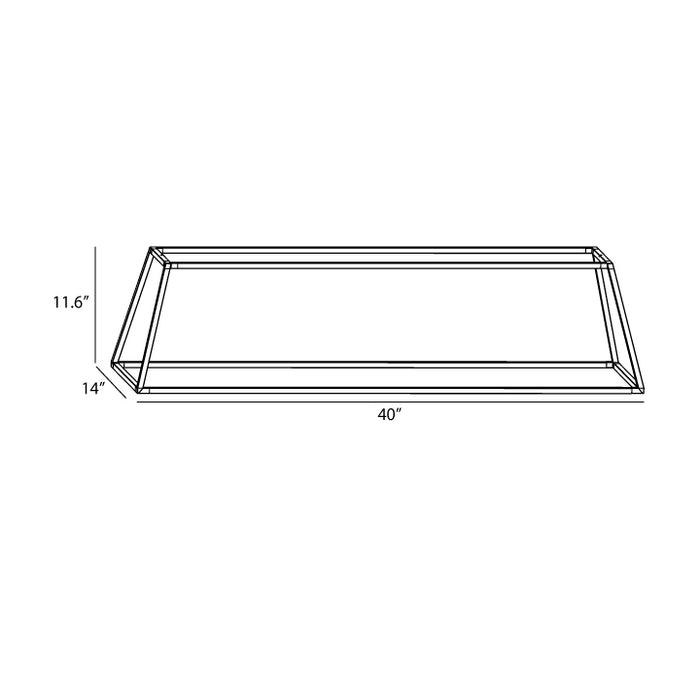 Koncept ZBP-38-RR-SW-SIL-CNP LED Pendant, Silver