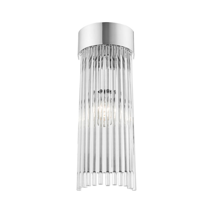 Livex Lighting 15711-05 One Light Wall Sconce, Polished Chrome