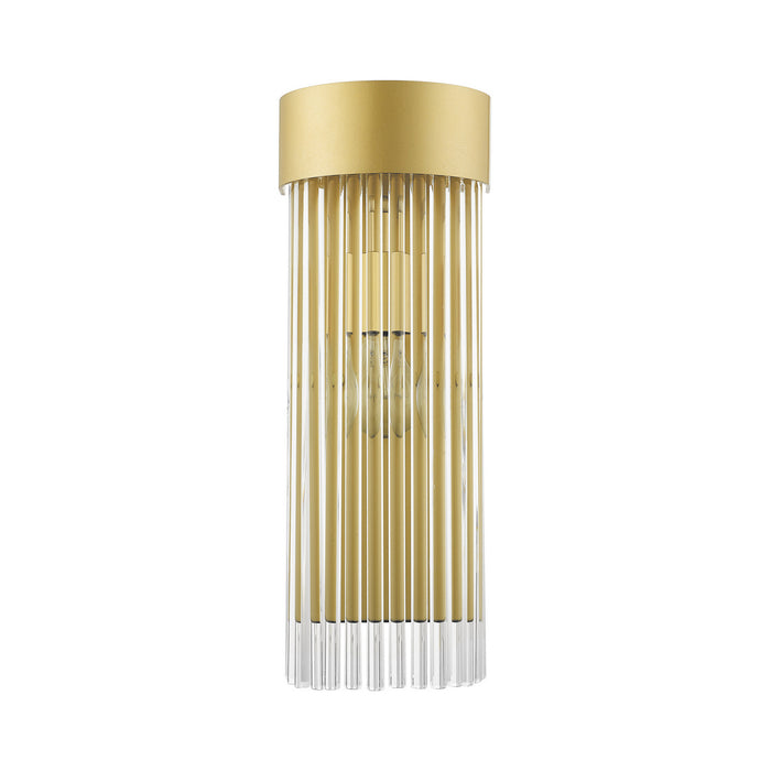 Livex Lighting 15711-33 One Light Wall Sconce, Soft Gold