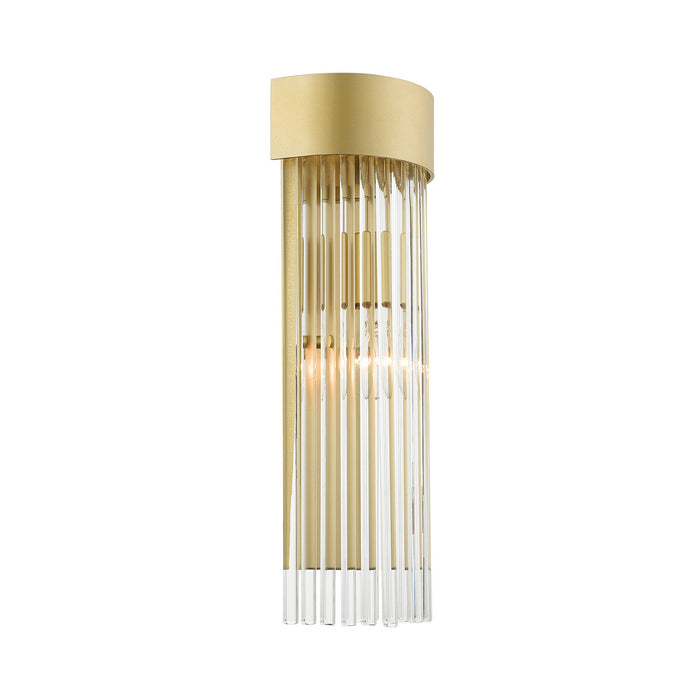 Livex Lighting 15711-33 One Light Wall Sconce, Soft Gold