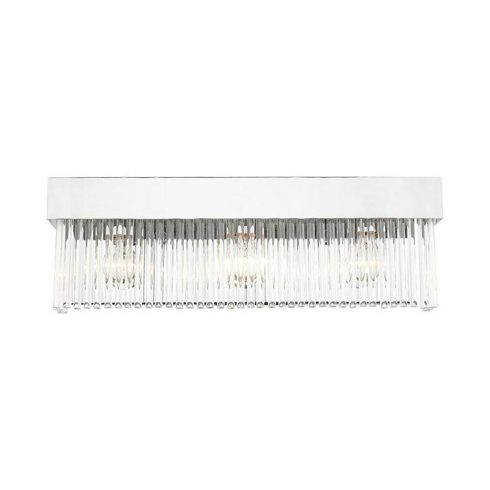 Livex Lighting 15713-05 Three Light Wall Sconce, Polished Chrome