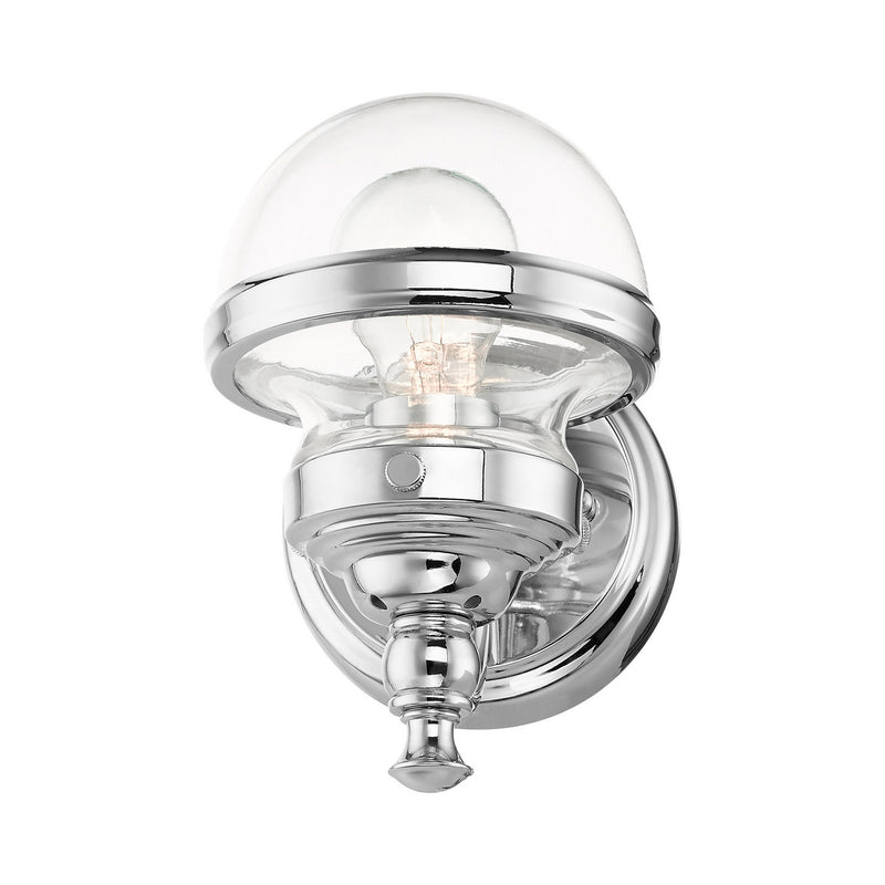 Livex Lighting 17411-05 One Light Vanity, Polished Chrome