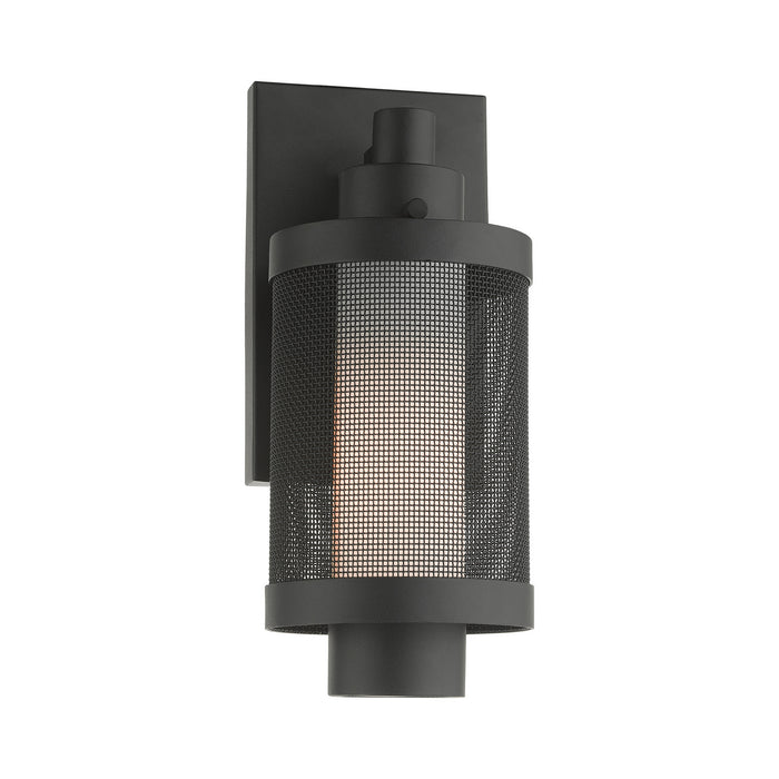 Livex Lighting 20681-14 One Light Outdoor Wall Lantern, Textured Black