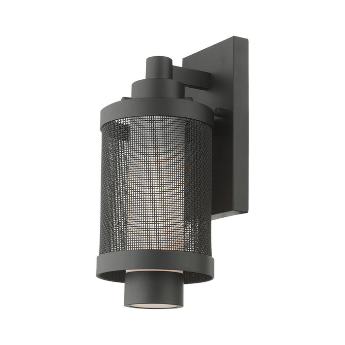 Livex Lighting 20681-14 One Light Outdoor Wall Lantern, Textured Black