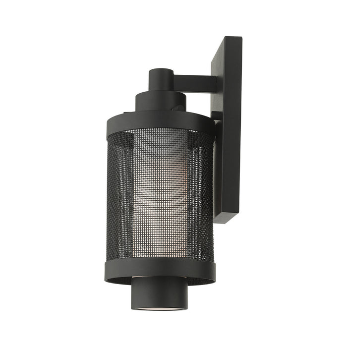 Livex Lighting 20681-14 One Light Outdoor Wall Lantern, Textured Black
