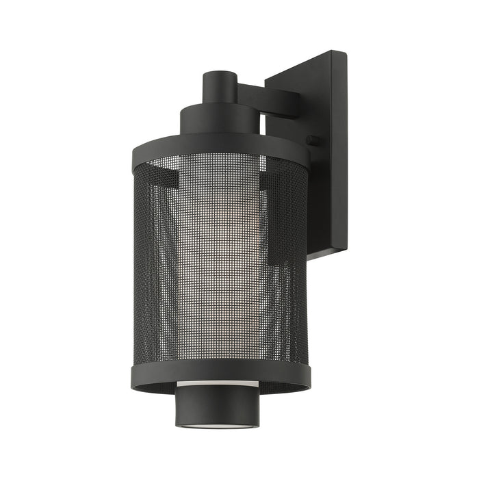 Livex Lighting 20682-14 One Light Outdoor Wall Lantern, Textured Black