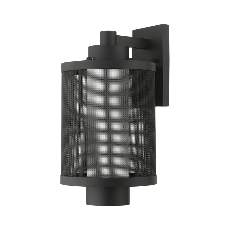 Livex Lighting 20683-14 One Light Outdoor Wall Lantern, Textured Black