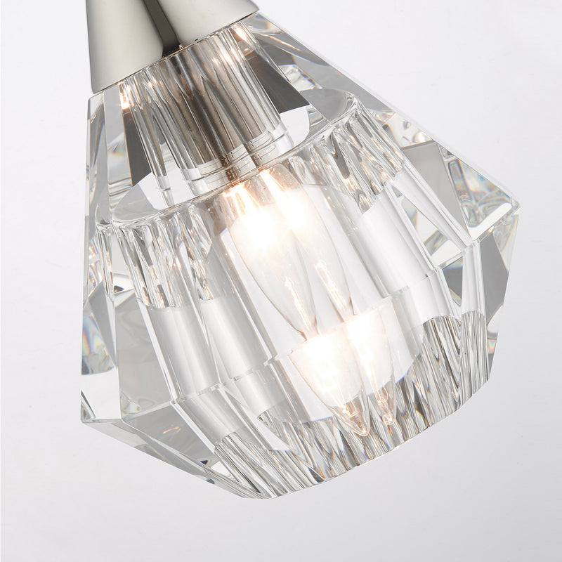 Livex Lighting 47071-35 One Light Pendant, Polished Nickel