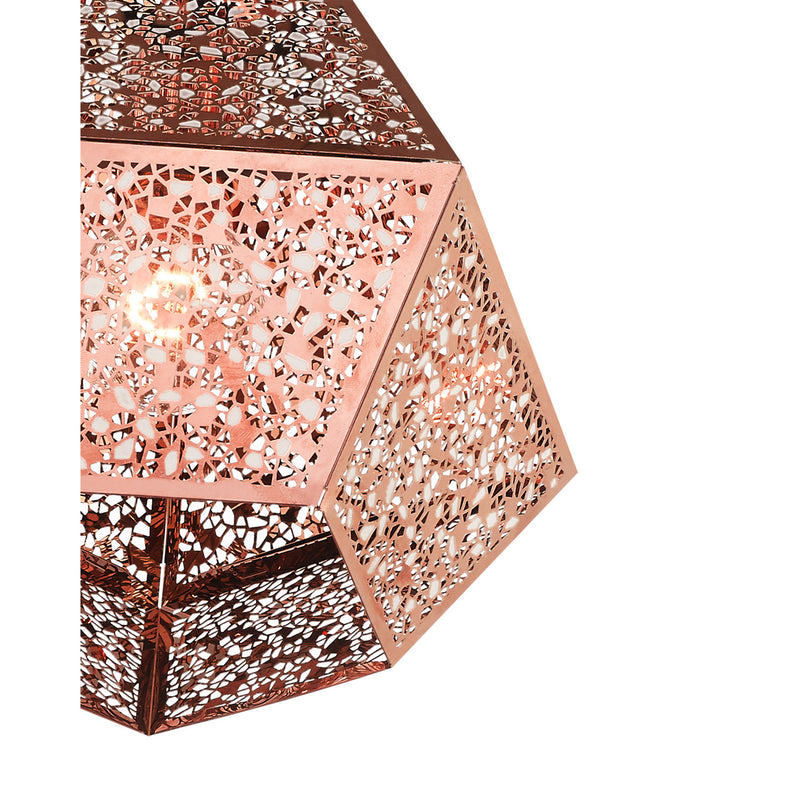 Livex Lighting 48921-86 One Light Pendant, Rose Gold