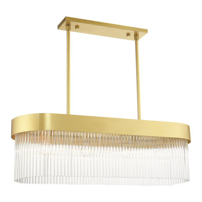 Livex Lighting 49826-33 Four Light Chandelier, Soft Gold