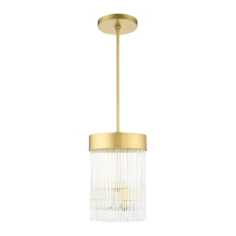 Livex Lighting 49828-33 Three Light Chandelier, Soft Gold