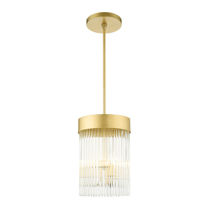 Livex Lighting 49828-33 Three Light Chandelier, Soft Gold