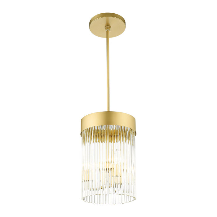 Livex Lighting 49828-33 Three Light Chandelier, Soft Gold
