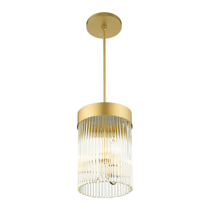 Livex Lighting 49828-33 Three Light Chandelier, Soft Gold