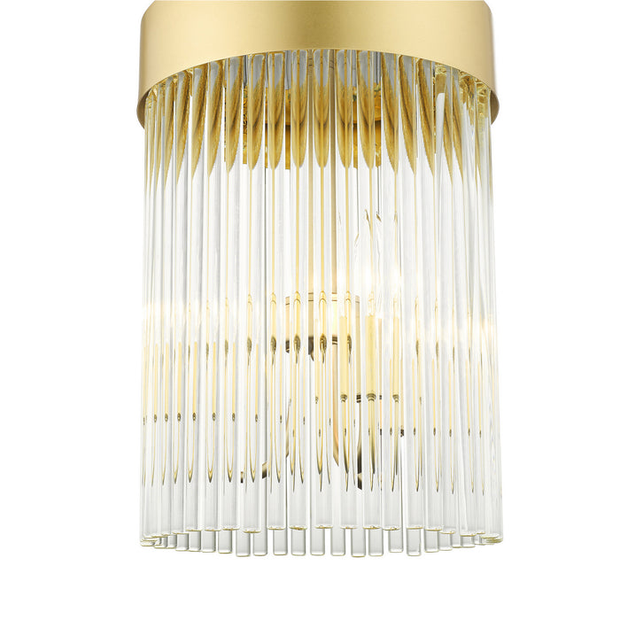 Livex Lighting 49828-33 Three Light Chandelier, Soft Gold