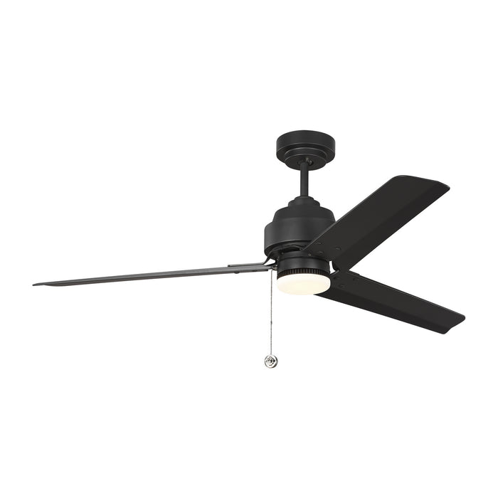 Visual Comfort Fan 3AR54MBK 54" Ceiling Fan, Midnight Black