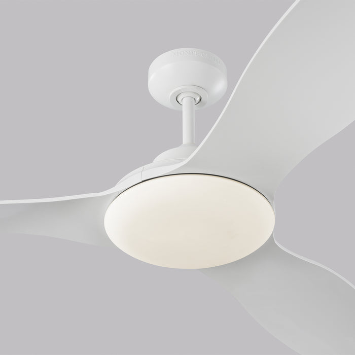 Visual Comfort Fan 3STR60RZWD 60" Ceiling Fan, Matte White