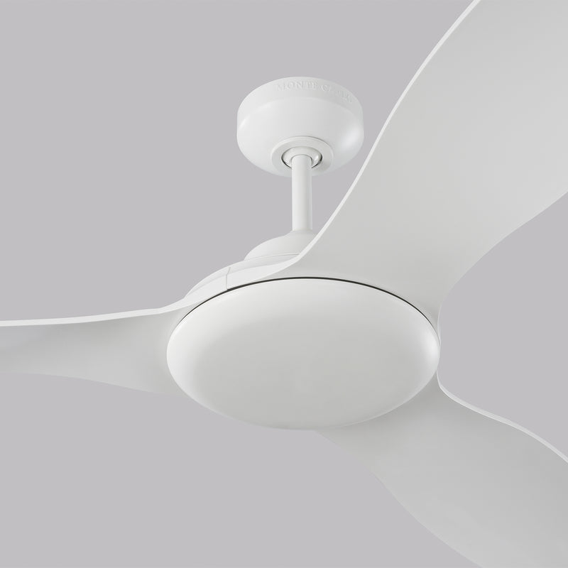 Visual Comfort Fan 3STR60RZWD 60" Ceiling Fan, Matte White