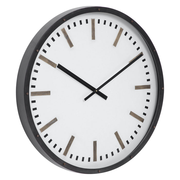 Uttermost 06103 Wall Clock, Dark Bronze