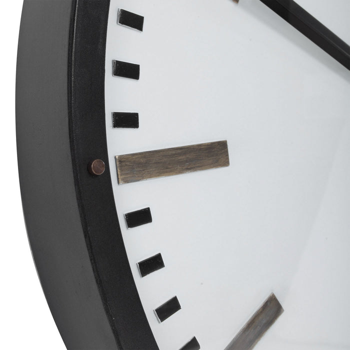 Uttermost 06103 Wall Clock, Dark Bronze