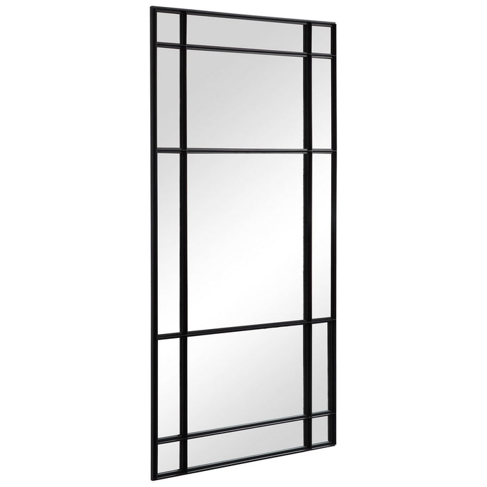 Uttermost 09598 Mirror, Wrought-iron Black