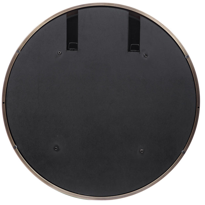Uttermost 09617 Mirror, Antique Brushed Brass