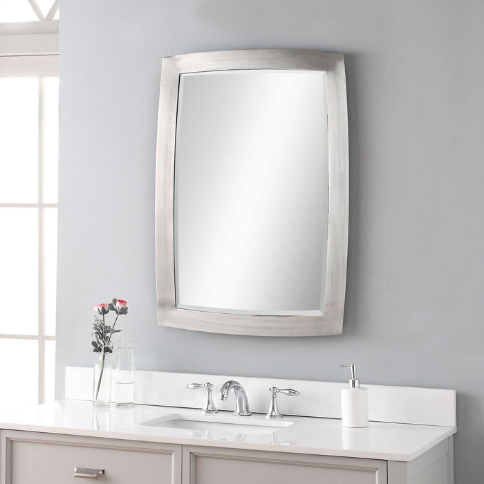 Uttermost 09618 Mirror, Brushed Nickel