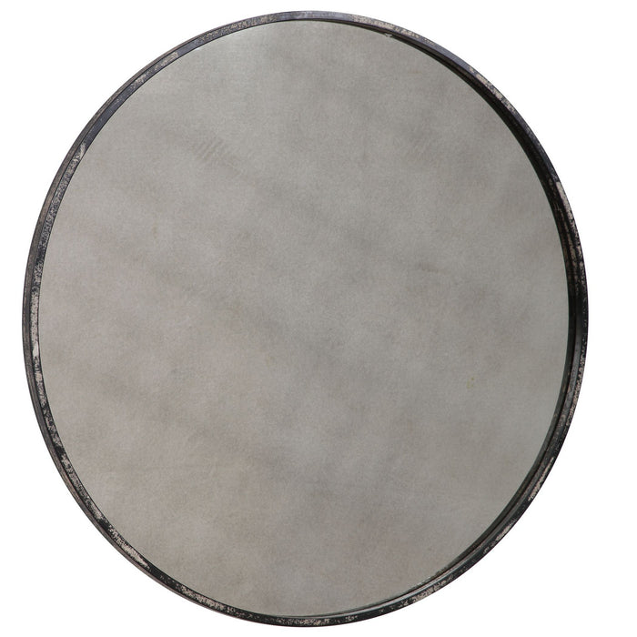 Uttermost 09629 Mirror, Aged Black