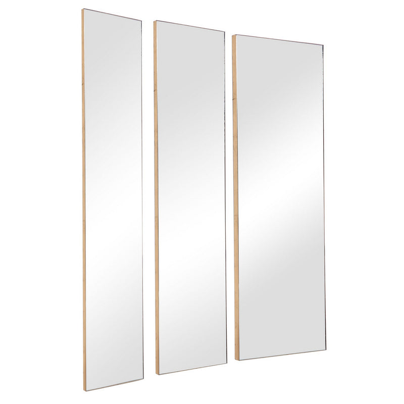 Uttermost 09631 Mirror, Set Of 3, Gold