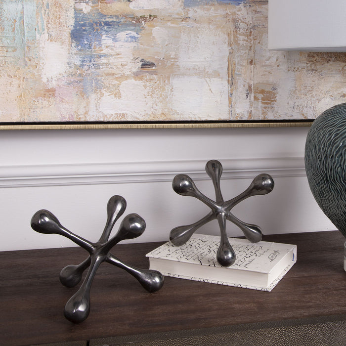 Uttermost 17690 Objects, S/2, Black Nickel
