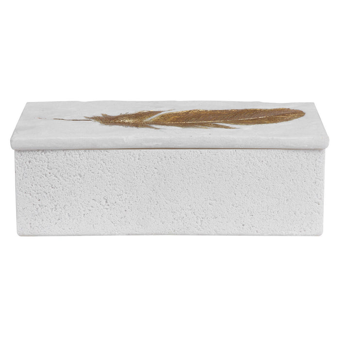 Uttermost 17724 Box, Aged White